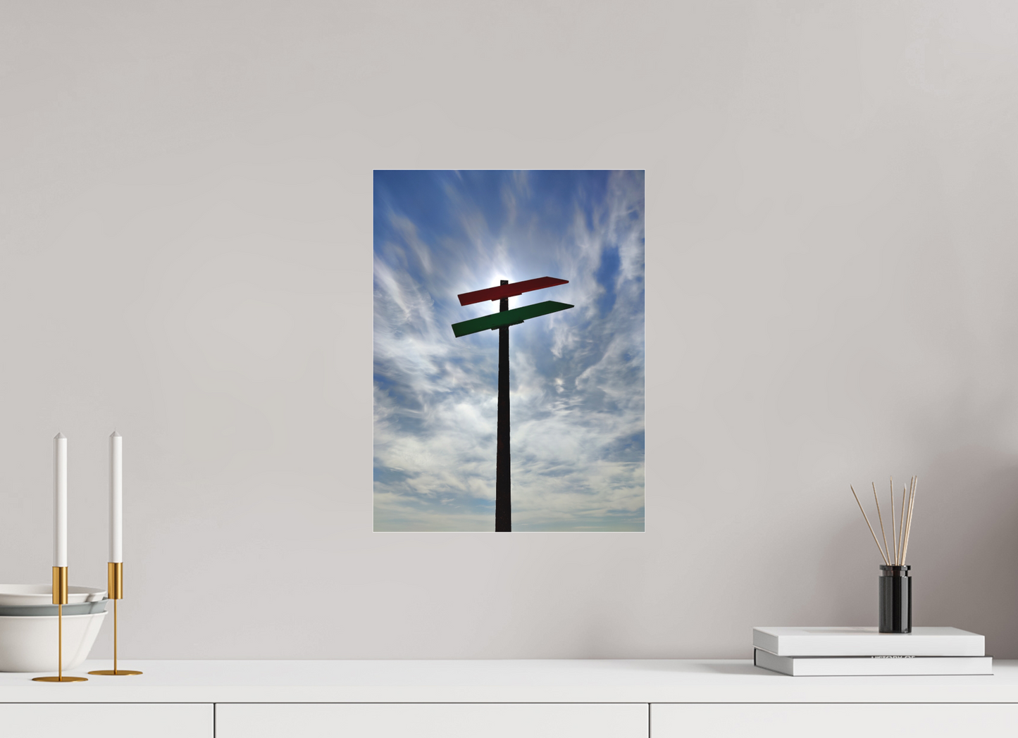 30 x 40 cm, Farbe, Acryl 2 mm, matt Blinded