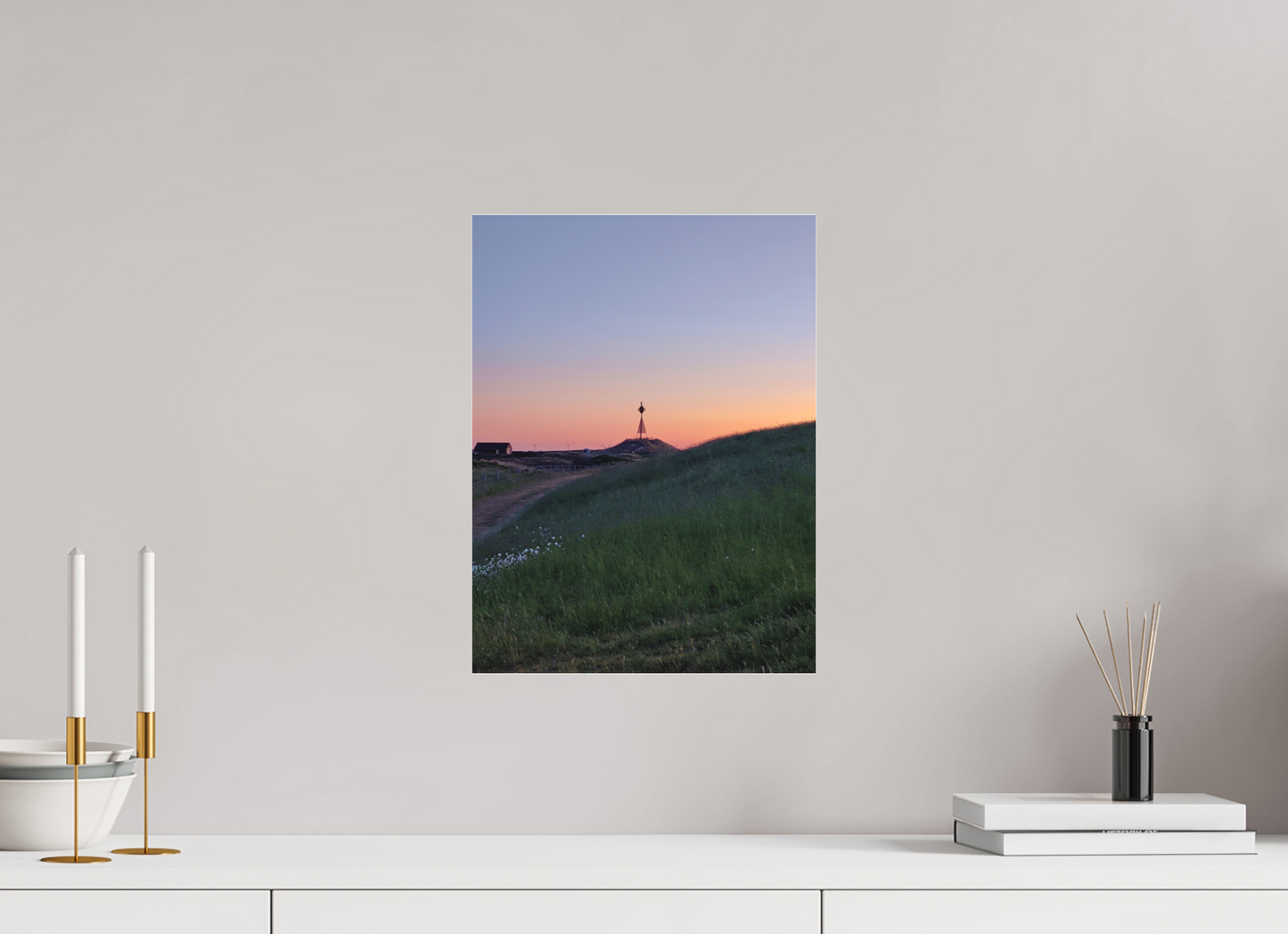 30 x 40 cm, Farbe, Acryl 2 mm, matt Soft Evening