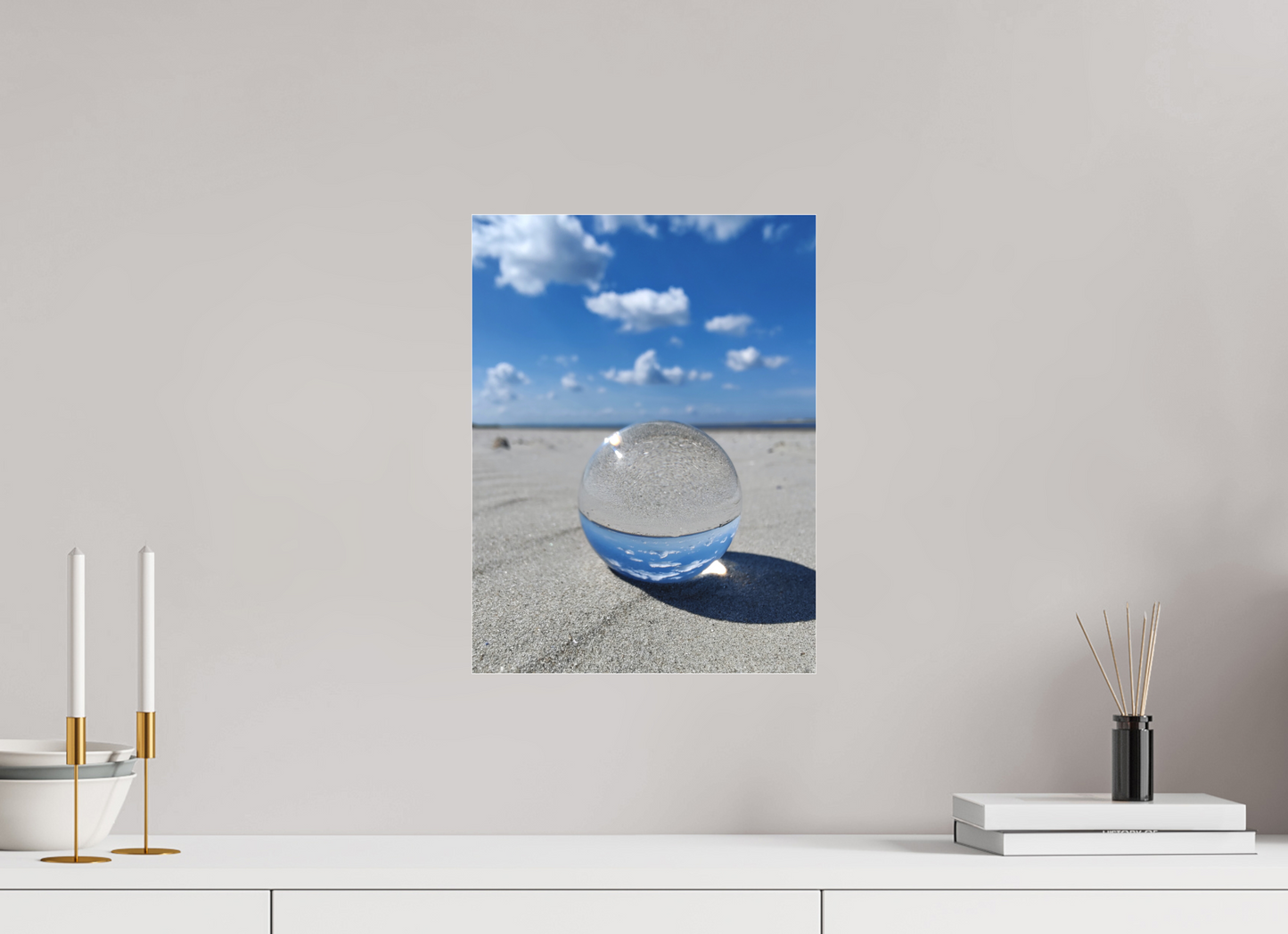 30 x 40 cm, Farbe, Acryl 2 mm, matt Upside Down