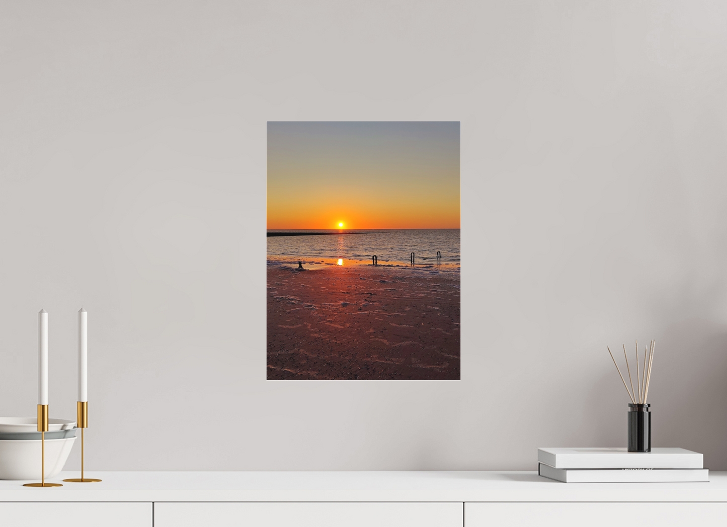 30 x 40 cm, Farbe, Acryl 2 mm, matt Sundown