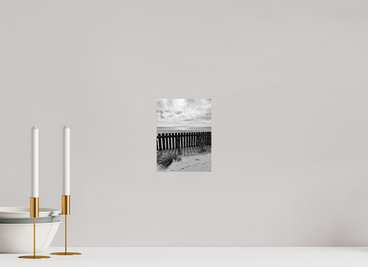 15 x 20 cm, Monochrom, Alu-Dibond, glänzend Gewappnet